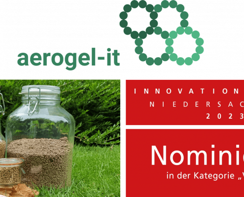 aerogel-it nominated for Innovationspreis Niedersachsen 2023