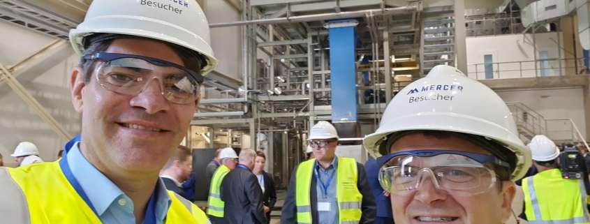 aerogel-it at Mercer lignin plant inauguration