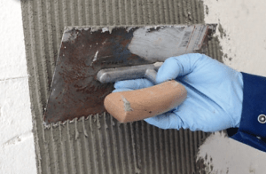 Oryza BGT application guide - applying adhesive mortar