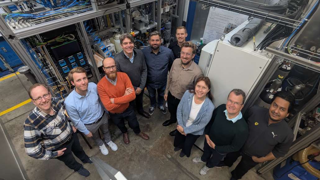 AEROLIGNOCEL meeting pilot plant