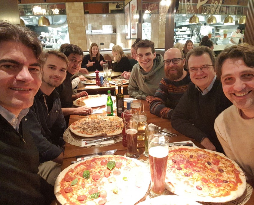 aerogel-it team dinner with Erik and Finn aerogel-it team dinner with Erik and Finn