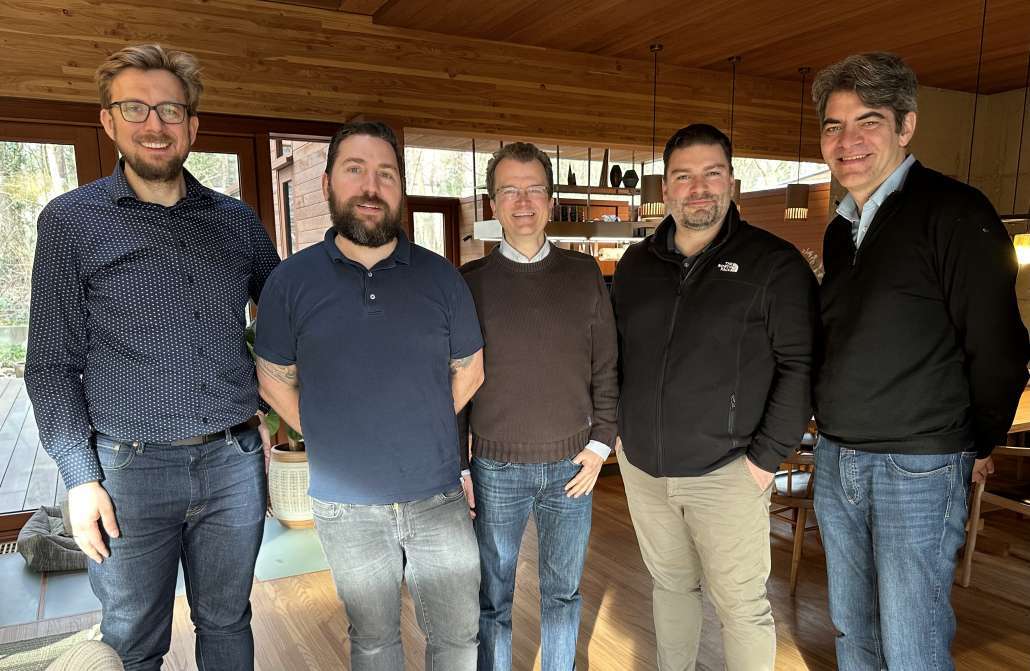 The team and Lars Triesch