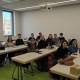Dirk and master students at Hochschule Osnabrück